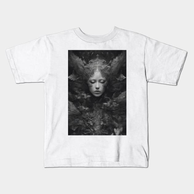 dark shadow Kids T-Shirt by CandyShop